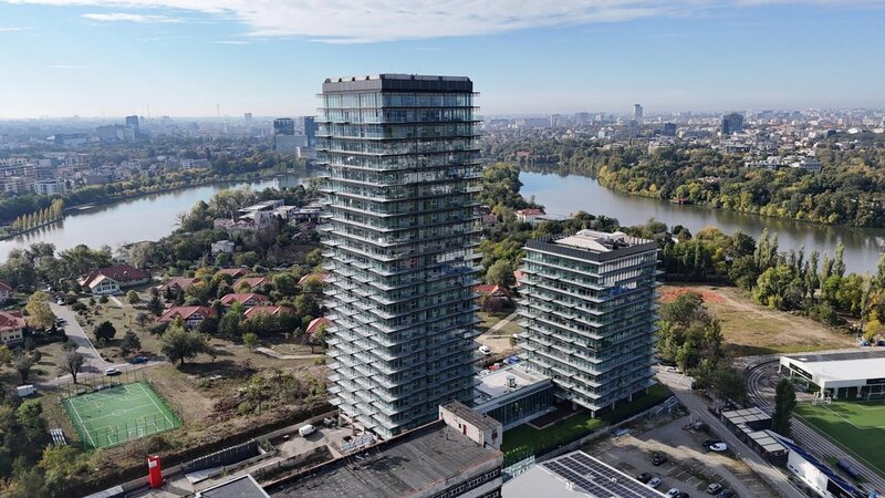 Calea Floreasca, apartament 3 camere in Up-Site, terasa 17 mp
